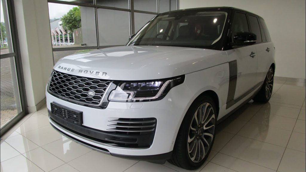 white range rover