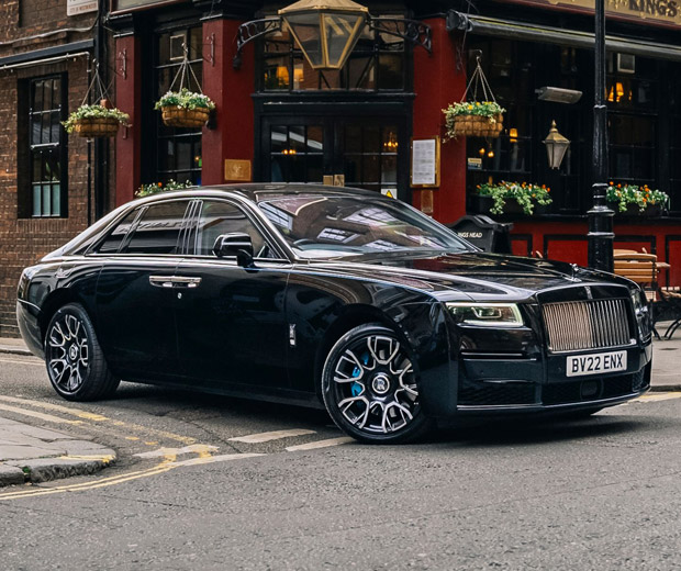 Step into the Rolls-Royce Ghost Black Badge