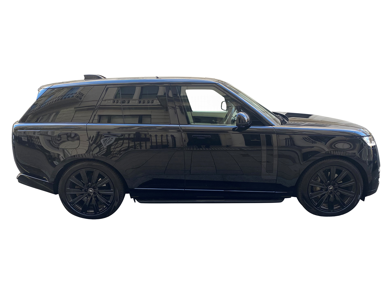 range rover vogue side profile