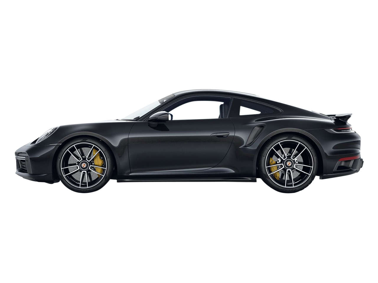 porsche 911 turbo s front left profile 