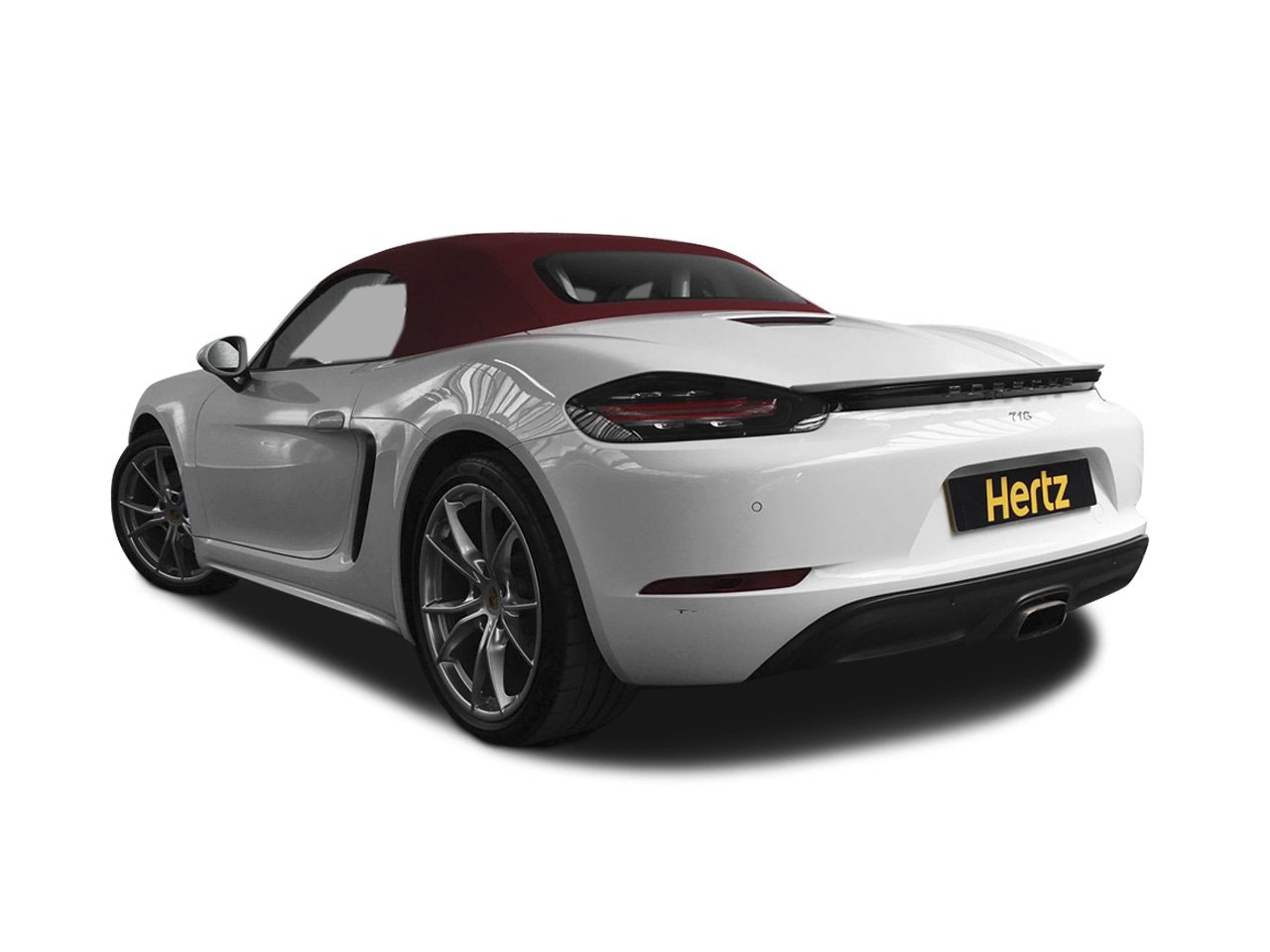 Porsche 718 Boxster back