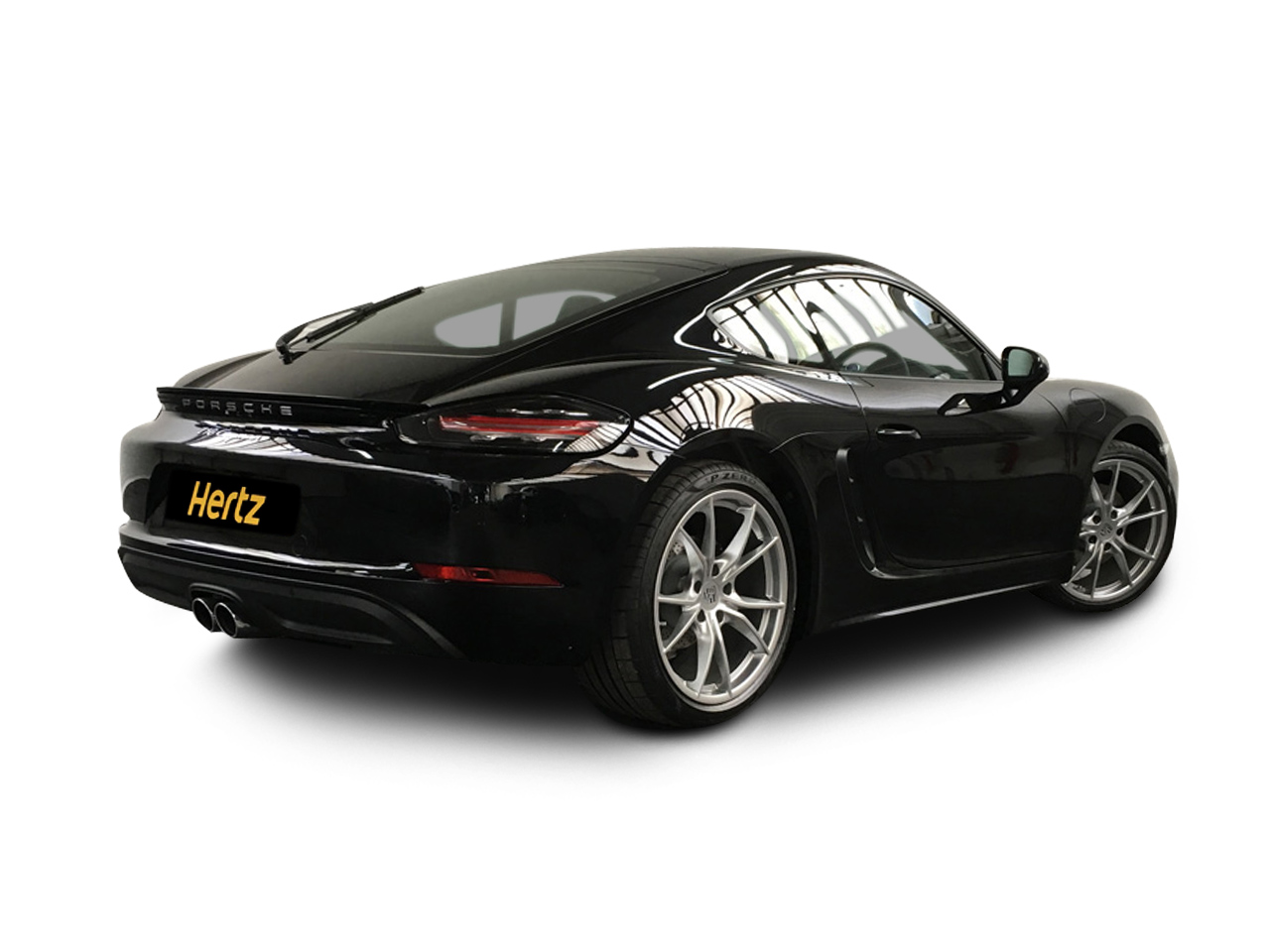 Porsche 718 Cayman back view